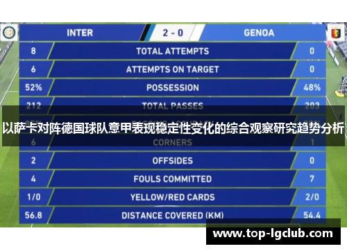 以萨卡对阵德国球队意甲表现稳定性变化的综合观察研究趋势分析 以萨卡对阵德国球队意甲表现稳定性变化的综合观察研究趋势分析